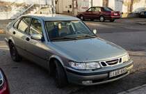 Diesen Saab 9-3 Fließheck (erste Generation) habe ich in Dezember, 2022 fotografiert.
