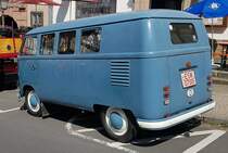 =VW T 1, gesehen bei der Oldtimerausstellung in Spangenberg, 05-2023