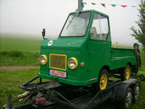 Dieser Multicar M22 Stahlpritsche kahm am Nachmittag noch zum Treffen nach Gr�nhain