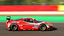 #29, FERRARI 458 GTE (2011) LMGTE, Fahrer: GALANT Xavier (FRA)Hier beim MASTERS ENDURANCE LEGENDS Rennen am 30.09.2023 in Spa Francorchamps, im Rahmen der Spa 6h Classic