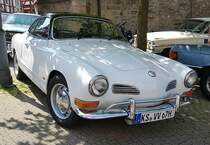 =Karmann Ghia 1500, präsentiert bei der Oldtimerausstellung in Spangenberg, 05-2023