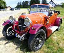Delaunay Belleville, französischer Oldtimer, ausgestellt beim Schleppertreffen in Freiamt Juni 2023
