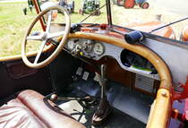 Delaunay Belleville, Blick in den Innenraum, Schleppertreffen Freiamt Juni 2023