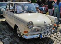 =DKW F 12, Bj. 1963, gesehen bei der Oldtimerveranstaltung in Spangenberg im Mai 2023