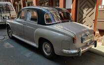 =Rover P 4 105S, Bj. 1957, 2600 ccm, 105 PS, gesehen bei der Oldtimerveranstaltung in Spangenberg im Mai 2023