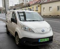 Diesen Nissan eNV200 Elektro-Kleintransporter habe ich in Januar, 2023 gesehen.