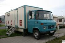 Mercedes Benz 608 D des Cirkus Krone w�hrend dessen Gastspieles in Coburg vom 18. bis 24. Juni 2009. Aufgenommen am 23. Juni 2009.