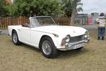 Ein Triumph fand den Weg zur Oldtimerausstellung in Fulda-Harmerz am 07.06.2009
