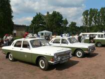 Zwei Wolgas der Volkspolizei, 4.8.2007 Strausberg