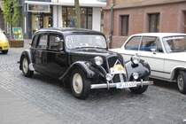 Citroen 11 B startet zur 3. Oldtimersternfahrt des ADAC zum Hessentag in Langenselbold. Startort ist 36088 H�nfeld