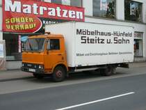 IVECO 50 F 8 vom Mbelhaus STEITZ am 24.06.2009 in 36088 Hnfeld