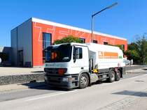 ACTROS befördert im Tankaufbau gem. Gefahrencode30-1202 Diesel, bzw. Heizöl; 230904