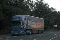 SCANIA TOPLINE R440 der Christian Mumann Spedition GmbH & co.KG aus Sassenberg ...wir haben´s darauf! Aufgenommen in Warendorf. (24.06.2009)
