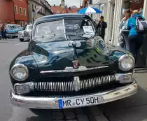 =Mercury 8, Bj. 1950, gesehen bei den Fladungen Classics 2023 im Juli 23