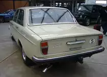 Heckansicht eines Volvo 164 aus dem Jahr 1969. Classic Remise Düsseldorf am 26.02.2024.