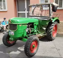 =Deutz 4005, ausgestellt bei den Fladungen Classics 2023 im Juli 23