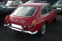 Heckansicht eines MG C GT. Oldtimertreffen an Mo´s Bikertreff in Krefeld am 10.03.2024.