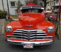 =Chevrolet Fleetline, glänzt bei den Fladungen Classics 2023 im Juli 23