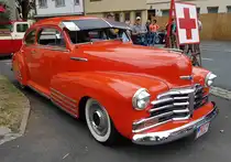 =Chevrolet Fleetline, glänzt bei den Fladungen Classics 2023 im Juli 23