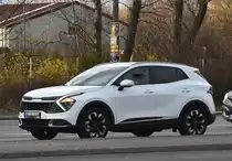 SUV Kia Sportage, die 5. aktuelle Generation am 12.03.24 Berlin Marzahn.
