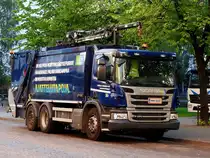 SCANIA-P370 ist mit der Müllentsorgung in der finnischen Stadt Oulu betraut; 160726