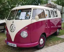 =VW T1, Bj. 1957, gesehen bei den Fladungen Classics im Juli 2023