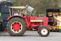 International 523, auf dem Hof eines Landmaschinen Technik Center in Geilenkirchen Prummern. Am 17.3.24