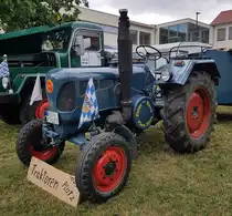 =Lanz 2416 Volldiesel, Bauzeit 1955 - 1960, gesehen bei den Fladungen Classics im Juli 2023
