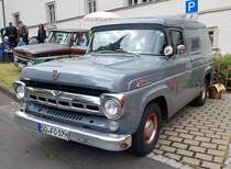 =Ford F 100 gesehen bei den Fladungen Classics im Juli 2023