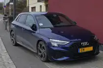 Audi A3, stand am Stra�enrand. 03.2024