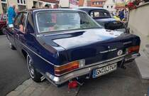 =Opel Admiral 2.8 E Automatic, ausgestellt bei den Fladungen Classics 2023 im Juli 23. Frontansicht des Fahrzeugs siehe Bild 151190.