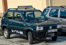 Diesen Fiat Panda 4x4 (erste Generation, Facelift) habe ich in Juli, 2022 aufgenommen.