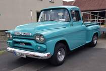 =GMC 100 Stepside, ausgestellt bei den Fladungen Classics 2023 im Juli 23