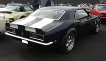 Heckansicht eines Chevrolet Camaro SS aus dem Jahr 1968. Oldtimertreffen an Mo´s Bikertreff in Krefeld am 10.03.2024.