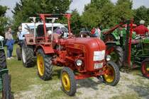Porsche Junior, Bj. 1959, 14 PS steht am 29.06.2009 in 76689 Karlsdorf-Neuthard zur Oldtimerausstellung