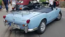 =Triumph Spitfire 4, ausgestellt bei den Fladungen Classics 2023 im Juli 23