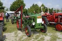 Holder B10, Bj. 1956, 10 PS, prsentiert sich am 29.06.2009 in 76689 Karlsdorf-Neuthard zur Oldtimerausstellung