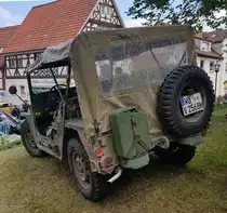 =Ford Mutt M151, ausgestellt bei den Fladungen Classics 2023 im Juli 23