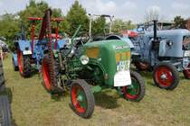 Holder B12, Bj. 1958, 12 PS, prsentiert sich am 29.06.2009 in 76689 Karlsdorf-Neuthard zur Oldtimerausstellung