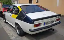 =Opel Kadett GT/E, gesehen bei den Fladungen Classics 2023 im Juli 23