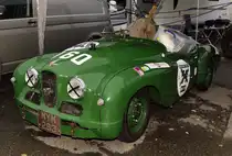 Jowett Jupiter, Sportwagen von 1950 bis 1954 wurden 900 Fahrzeuge produziert. Aufnahme in der Box des Spa 6h Classic 28.9.2019