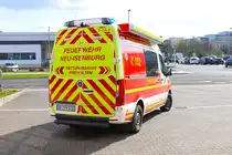 Feuerwehr Neu Isenburg Mercedes Benz Sprinter ELW (Florian Isenburg 1/11-1) am 23.03.24 bei einen Fototermin. Danke für das tolle Shooting