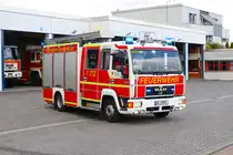 Feuerwehr Neu-Isenburg MAN City LF (Florian Isenburg 1/49-1) am 23.03.24 bei einen Fototermin. Danke für das tolle Shooting