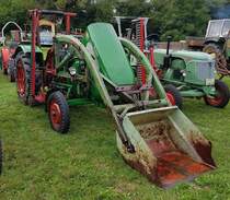 =Güldner Tessin, ausgestellt bei der Oldtimerveranstaltung in Tann/Rhön, 09-2023