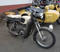 =Kreidler Florett, Bj. 1971, 49 ccm, 2,9 PS, ausgestellt bei der Oldtimerveranstaltung in Tann/Rhön, 09-2023