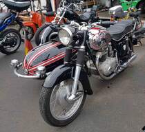 =Horex-Gespann ausgestellt bei der Oldtimerveranstaltung in Tann/Rhön, 09-2023