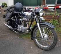 =Horex, ausgestellt bei der Oldtimerveranstaltung in Tann/Rhön, 09-2023