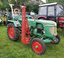 =Bautz, 17 PS, ausgestellt bei der Oldtimerveranstaltung in Tann/Rhön, 09-2023