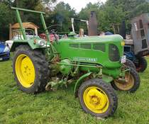 =John Deere - Lanz 16, ausgestellt bei der Oldtimerveranstaltung in Tann/Rhön, 09-2023
