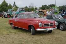 Borgward Isabella am 29.06.2009 in 76689 Karlsdorf-Neuthard zur Oldtimerausstellung 